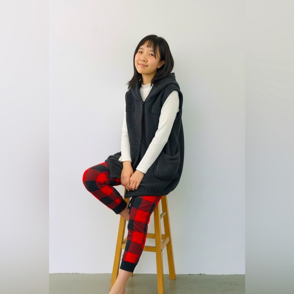 80% Wool vest